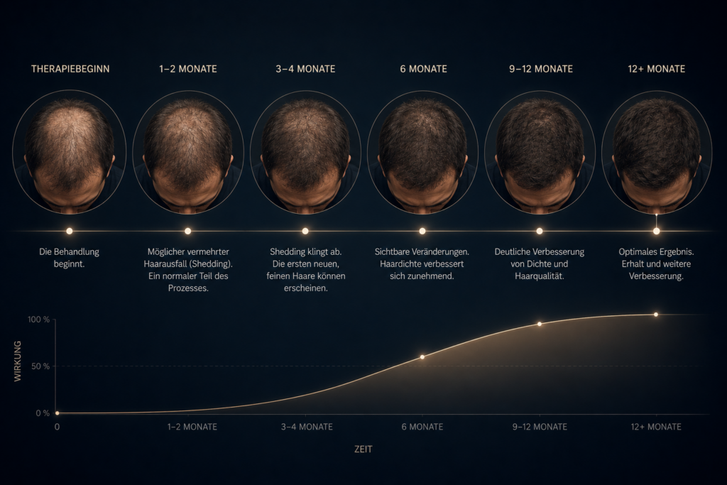 How long until a hair loss treatment works